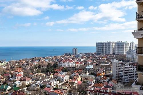 Видовая Квартира В Аркадии С Балконом 敖德萨 外观 照片